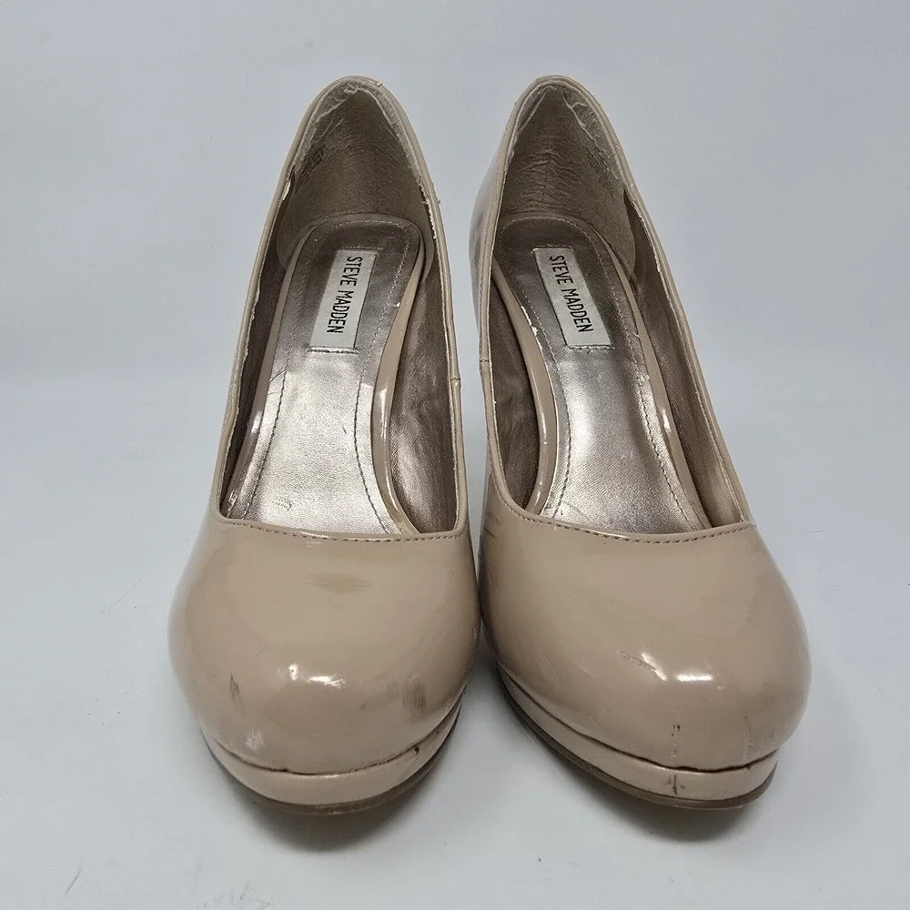 Steve Madden Elaya Taupe Platform Heels Women's Size‎ 9 Shoes